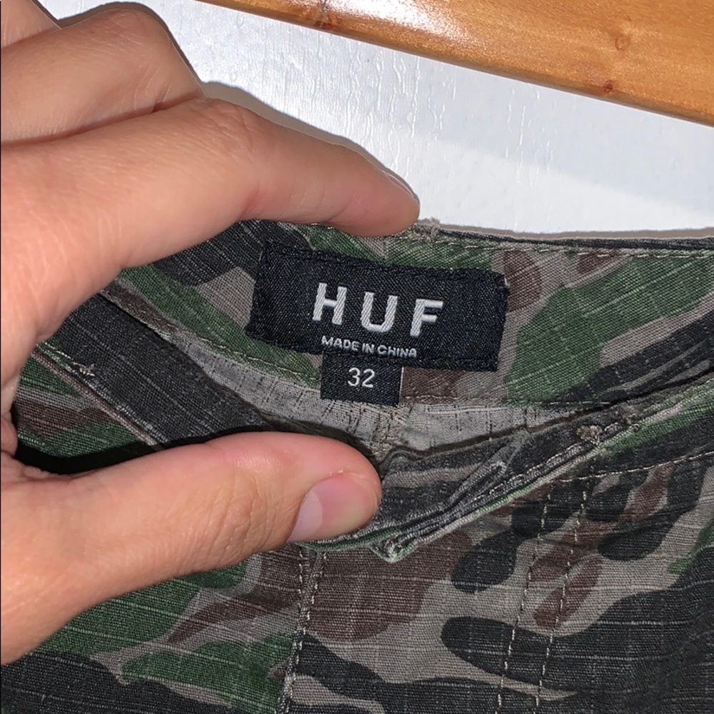 Huf KEITH HUFANGEL DBC Camouflage Men’s Cargo Shorts - Picture 2 of 7
